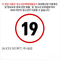 [ALICES SECRET] 섹시슬립 & 팬티 세트 NA09020162-2 (A17)